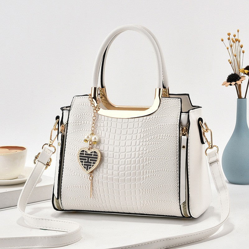 High-end large bag for women, new summer style, stylish ladies handbag, versatile shoulder messenger bag, middle-aged women's bag