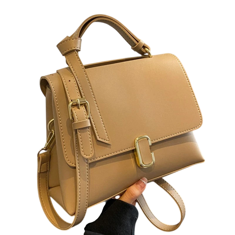 High-end fashion Korean retro women's bag 2023 new trendy niche design popular large-capacity shoulder messenger bag
