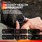Men's Orange AMOLED GPS Smart Watch - Bluetooth Call