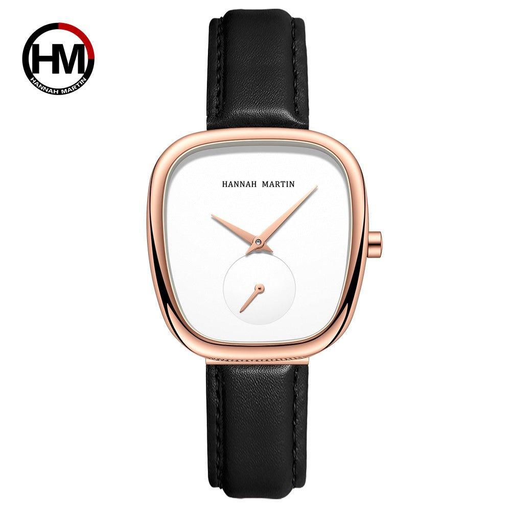 Women's Steel Barrel Dial Quartz Watch - Two-Hand