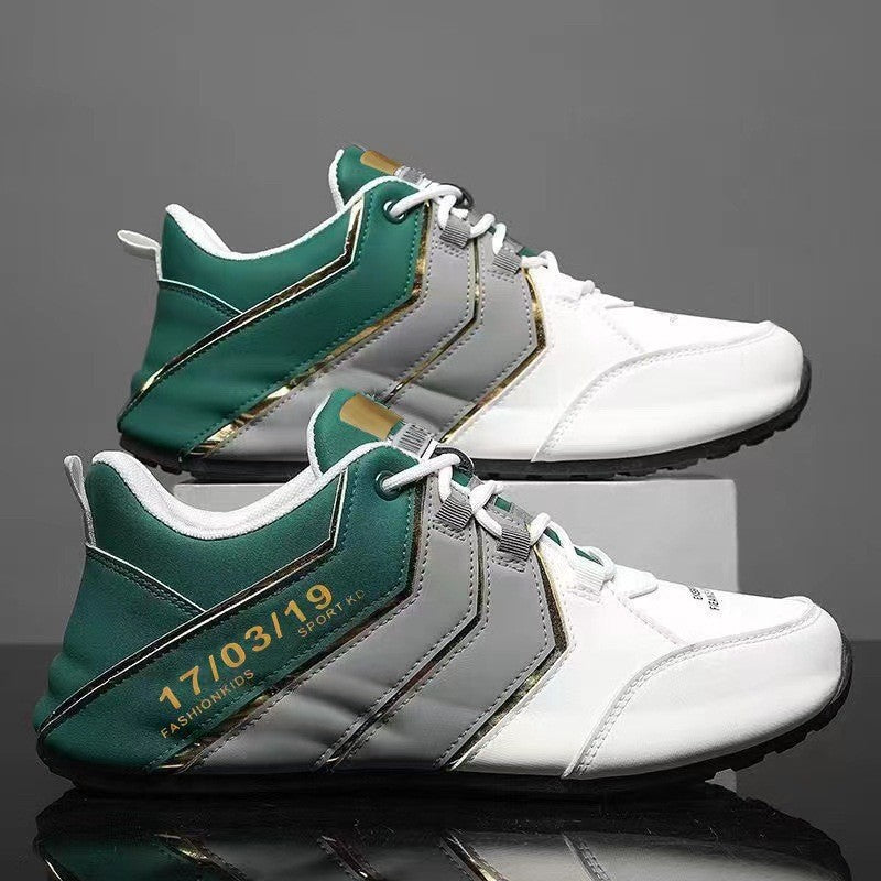 Men's Soft Leather Casual Sneakers