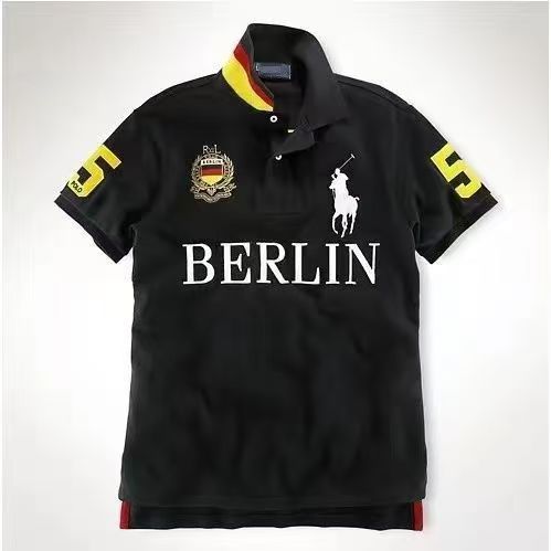 Men's Chicago Red Embroidered Polo Shirt | Aladinae