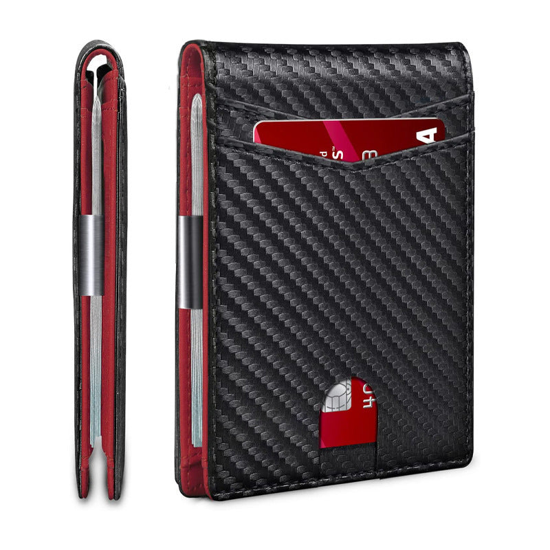 RFID Genuine Leather Card Holder – 12 Card Slots | Aladinae