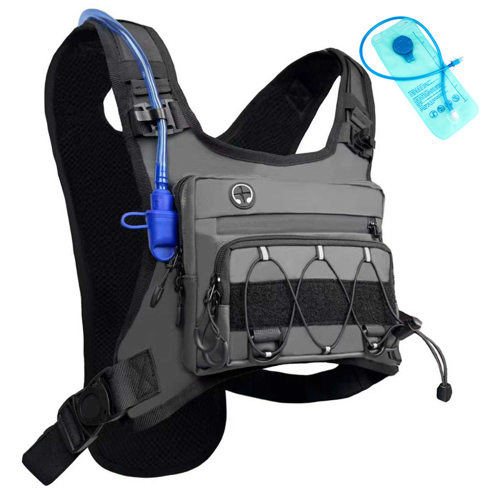 New tactical chest pack, multi-functional trail running bag, travel portable hiking bag, cycling backpack, Amazon bestseller.