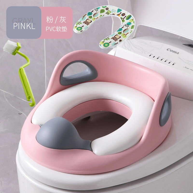 Children's toilet seat baby toilet seat children boys and girls enlarged toilet cushion infant toilet seat