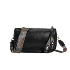 Clearance stock foreign trade popular bags for women 2024 autumn and winter fashion wide band high-end messenger bag niche high-end texture