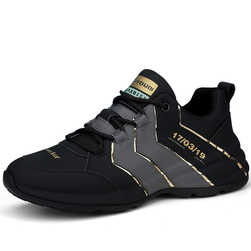 Men's Soft Leather Casual Sneakers