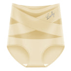 Amazon high-waisted seamless shaping waist trainer and tummy control pants for postpartum belly slimming and butt lifting plus size women's shapewear