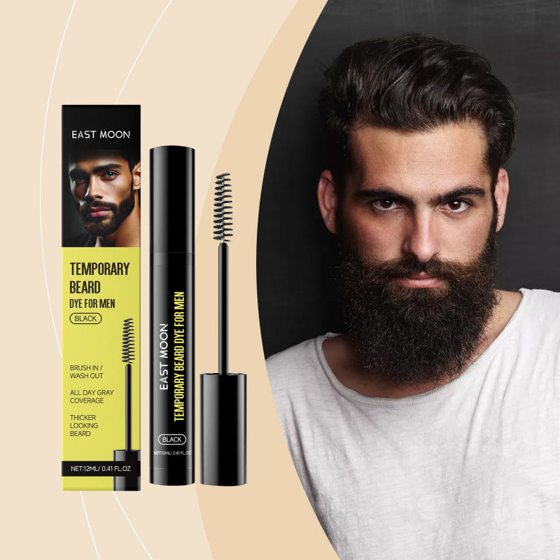 Men's Black Beard & Eyebrow Dye – 12ml | Aladinae