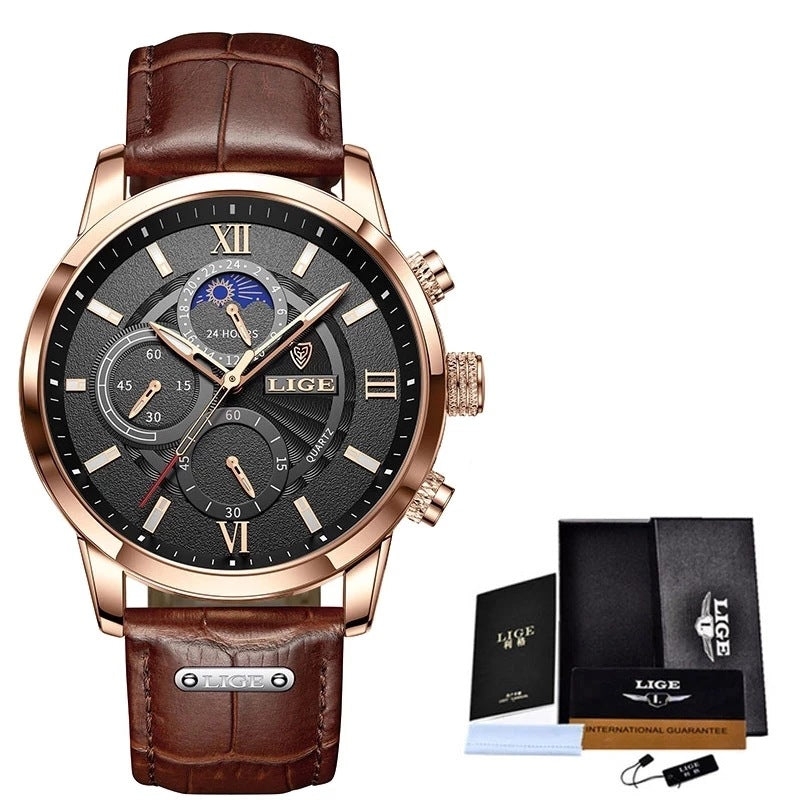 Men's Multi-Function Chronograph Quartz Watch