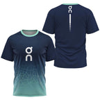 Men's Quick-Dry Mesh T-Shirt - Short Sleeve, Crew Neck