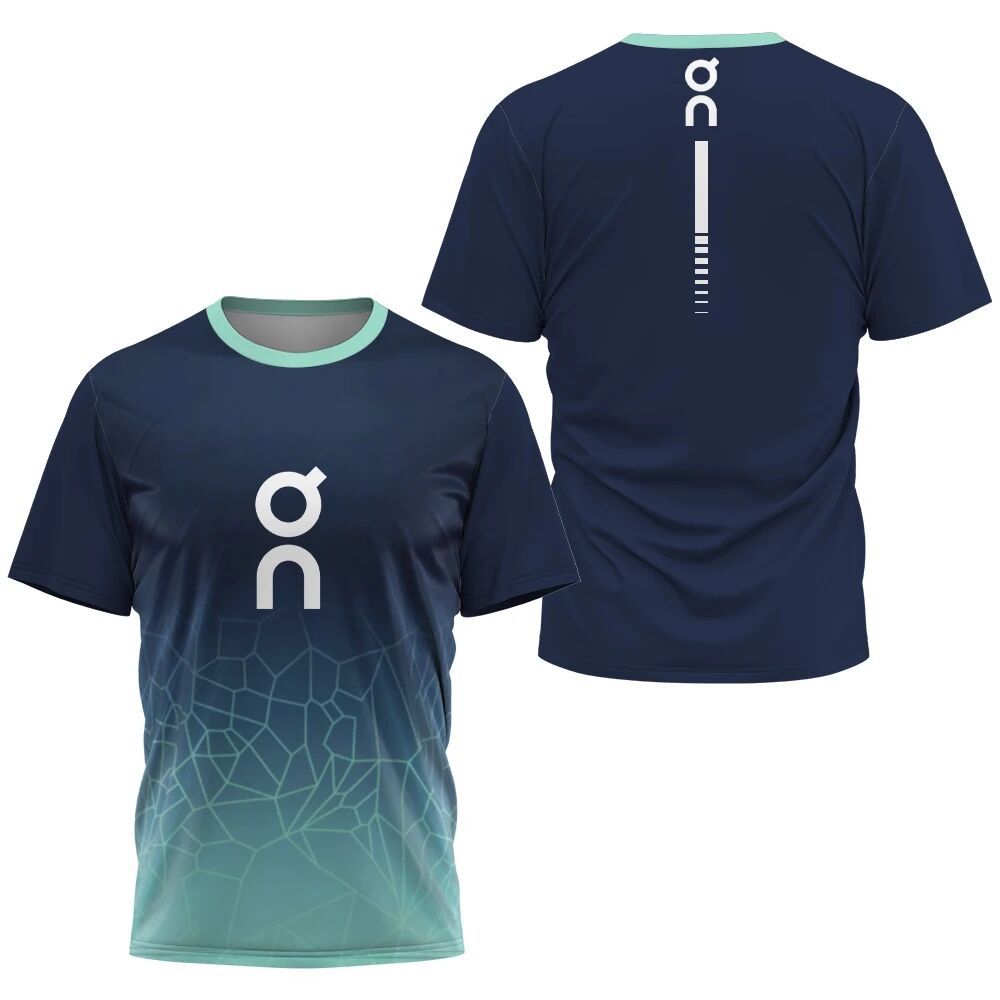 Men's Quick-Dry Mesh T-Shirt - Short Sleeve, Crew Neck