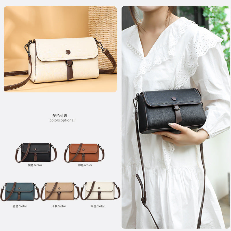 Classic Leather Crossbody Bag