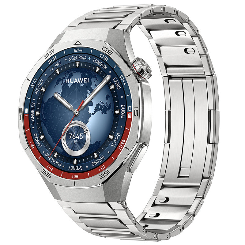 Suitable for Huawei watch straps, thin H-beam pattern steel watch strap, HUAWEI GT6/5 Pro 22mm.