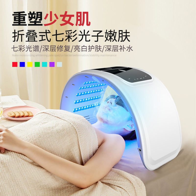 New photon beauty instrument, hydrating spray, colorful infrared spectrometer, cross-border, factory direct sales