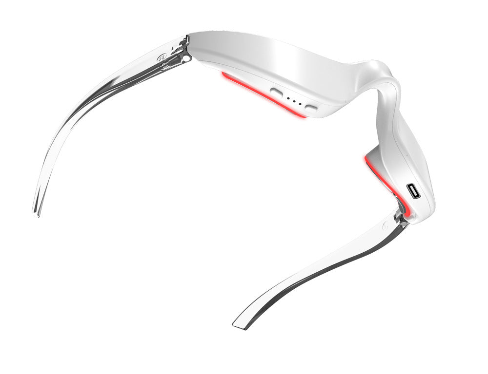 New EMS eye massage microcurrent stimulation beauty device, red light massage lifting eye bag beauty device