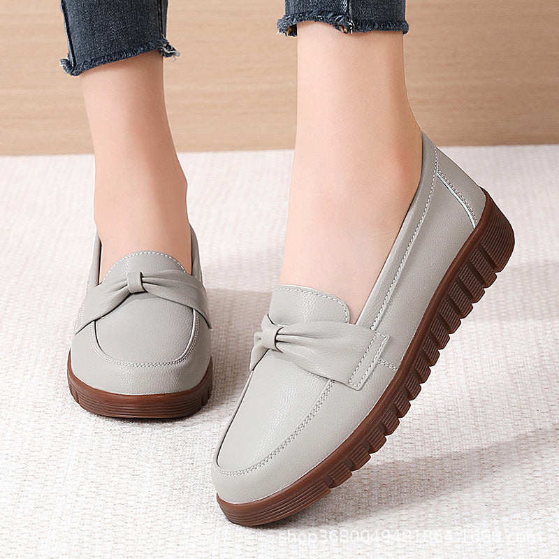 Women's Lightweight Loafers - Flat, Non-Slip Sole