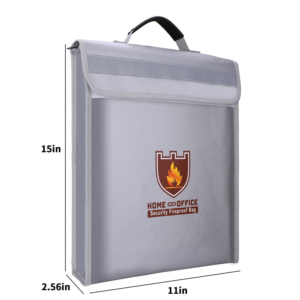 Amazon's hot-selling fireproof bag valuable document storage box waterproof flame retardant fireproof document bag