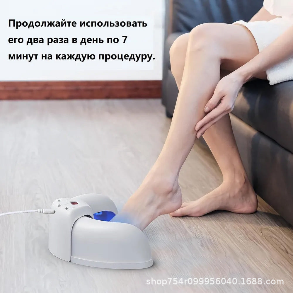 Cross-border hot-selling folding nail art light therapy machine quick-drying U-shaped LED portable nail polish baking lamp wholesale