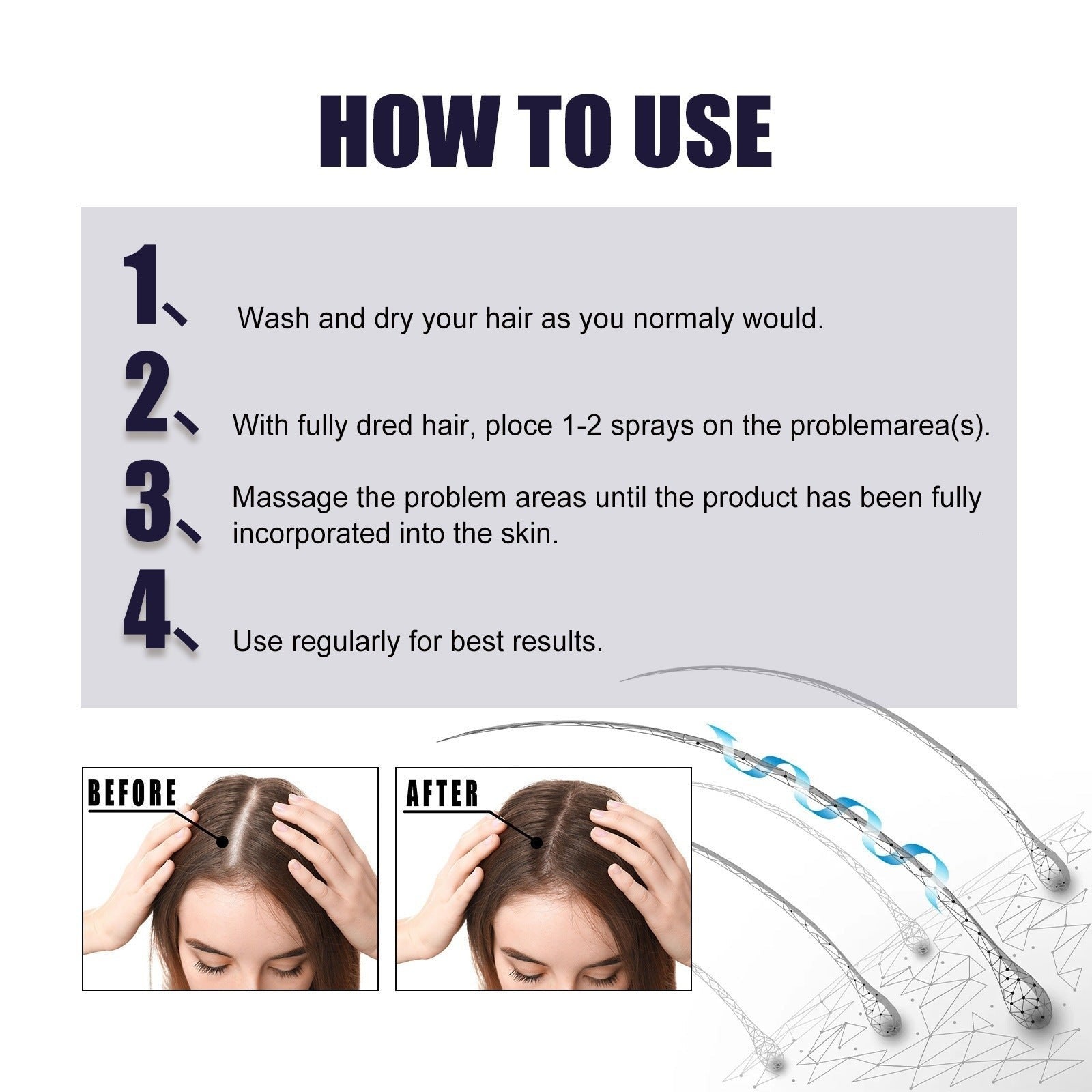 OUHOE Herbal Hair Care Essence – Scalp & Beard Care | Aladinae