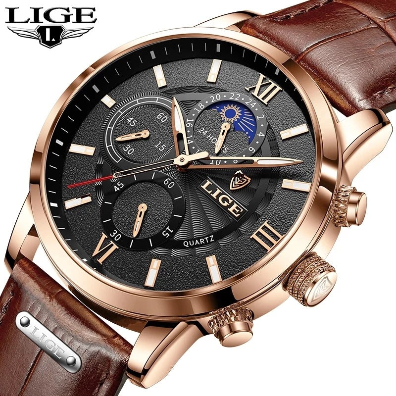 Men's Multi-Function Chronograph Quartz Watch