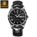 Men's Dual Calendar Luminous Quartz Watch - Waterproof