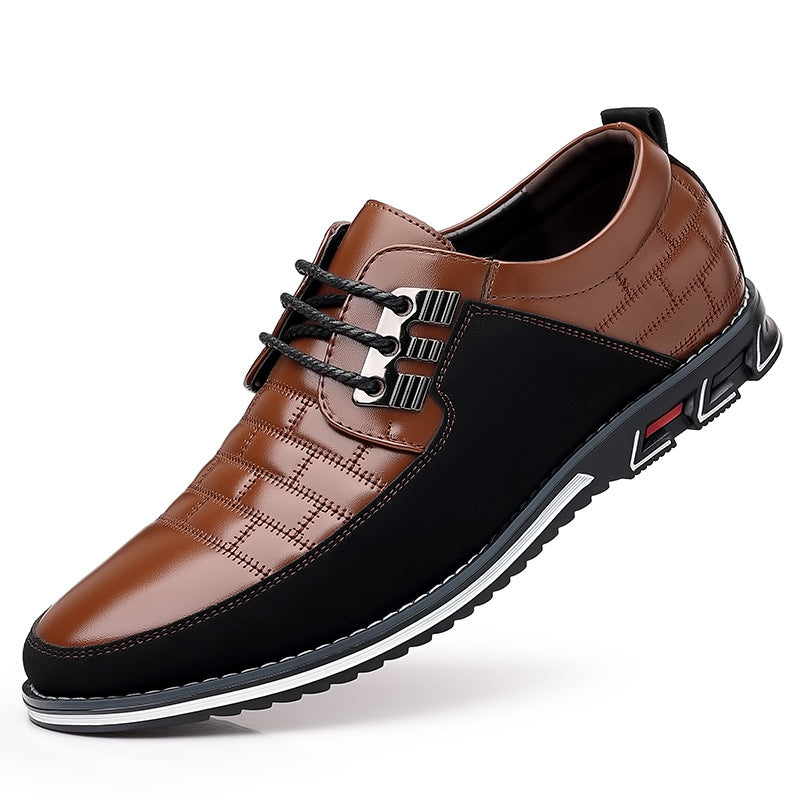 Men's White Leather Casual Shoes – Sizes 38-52 | Aladinae