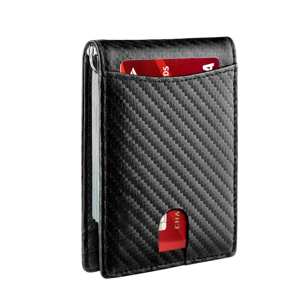 RFID Genuine Leather Card Holder – 12 Card Slots | Aladinae