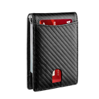 RFID Genuine Leather Card Holder – 12 Card Slots | Aladinae