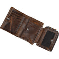 Men's RFID Genuine Leather Multi-Card Wallet | Aladinae