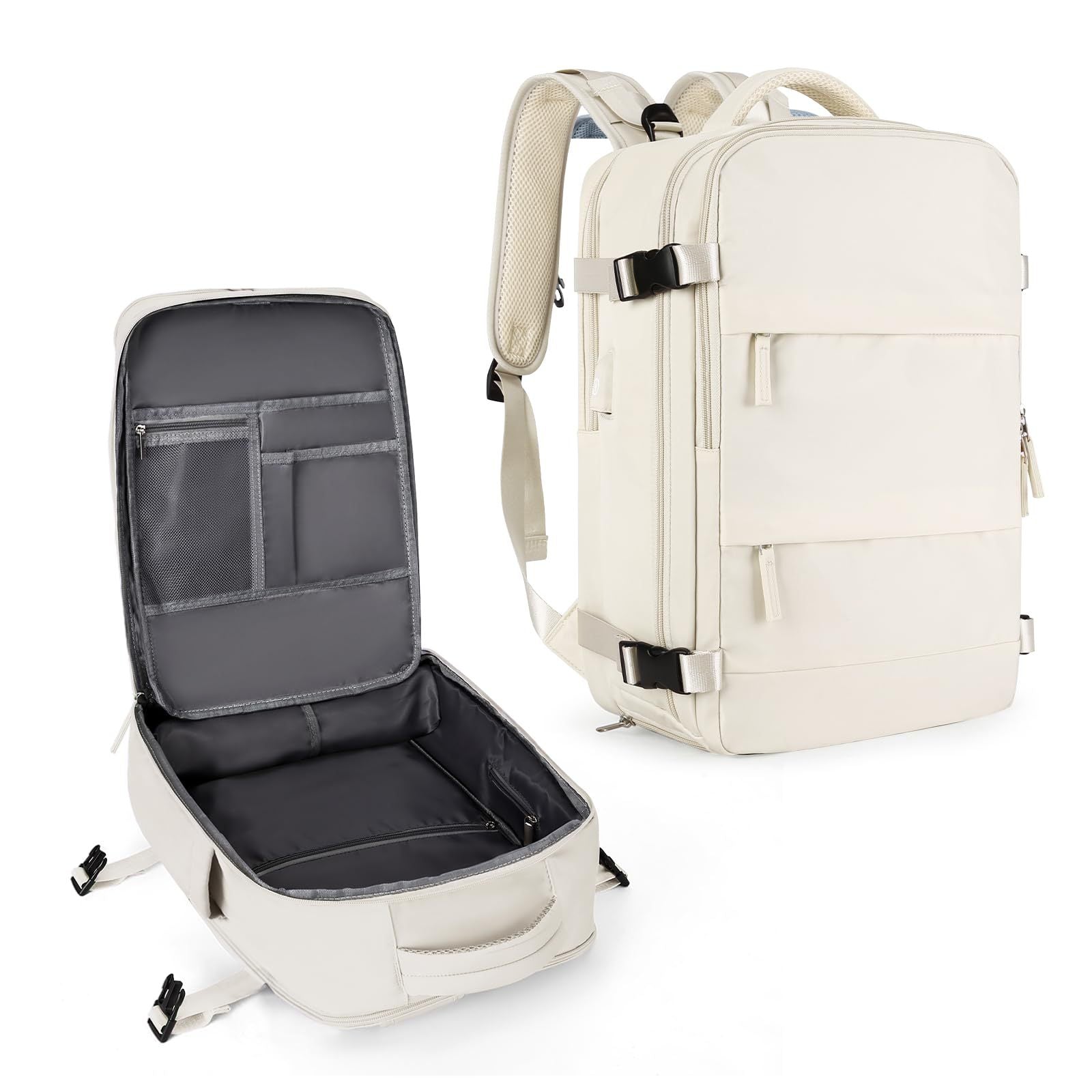 Spot Amazon waterproof travel bag backpack USB luggage school bag travel toiletries set fashion wholesale