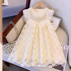 Girls' Princess Vest Summer Dress