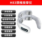 New portable multi-functional neck massager, neck massager, neck protector, heat therapy, vibration neck massager
