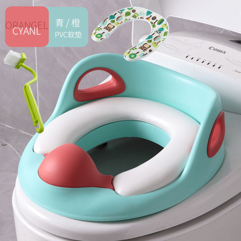 Children's toilet seat baby toilet seat children boys and girls enlarged toilet cushion infant toilet seat