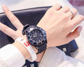 Kids' Black Digital Watch - Silent, Waterproof