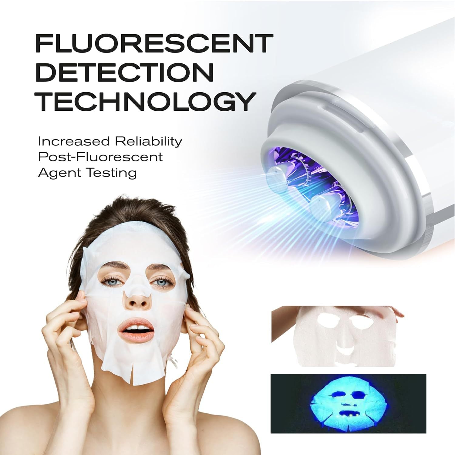 Amazon Bestselling Skin Moisture Tester, Skin Hydration and Oil Detector, Fluorescent Detection Pen, Thermometer and Hygrometer