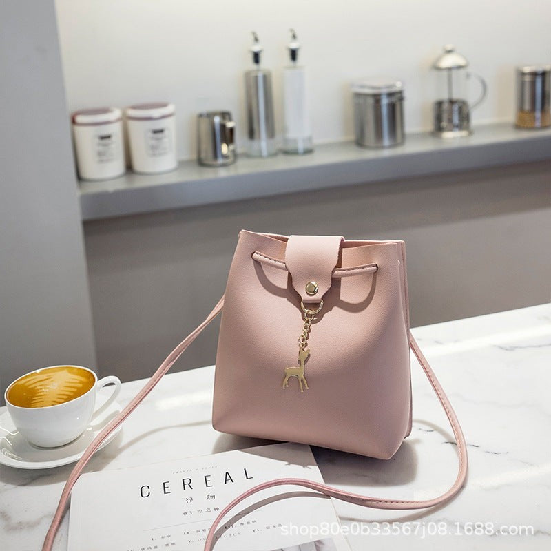 Bag women wholesale women bags 2021 foreign trade small bag one piece clear sweet girl shoulder bag