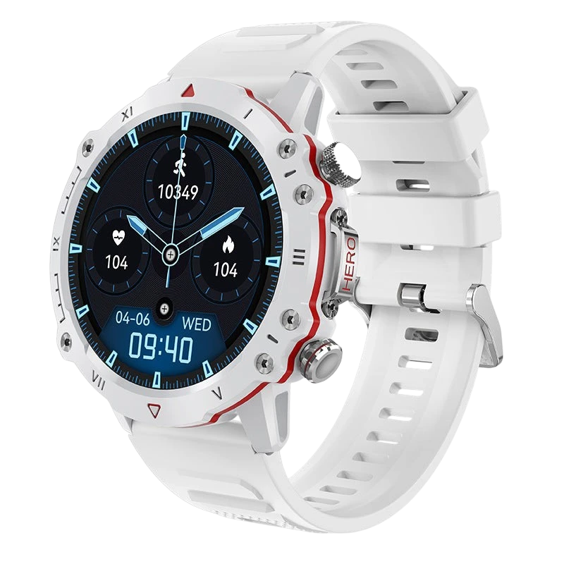 D12 Smart Watch – Bluetooth Call & Heart Rate | Aladinae