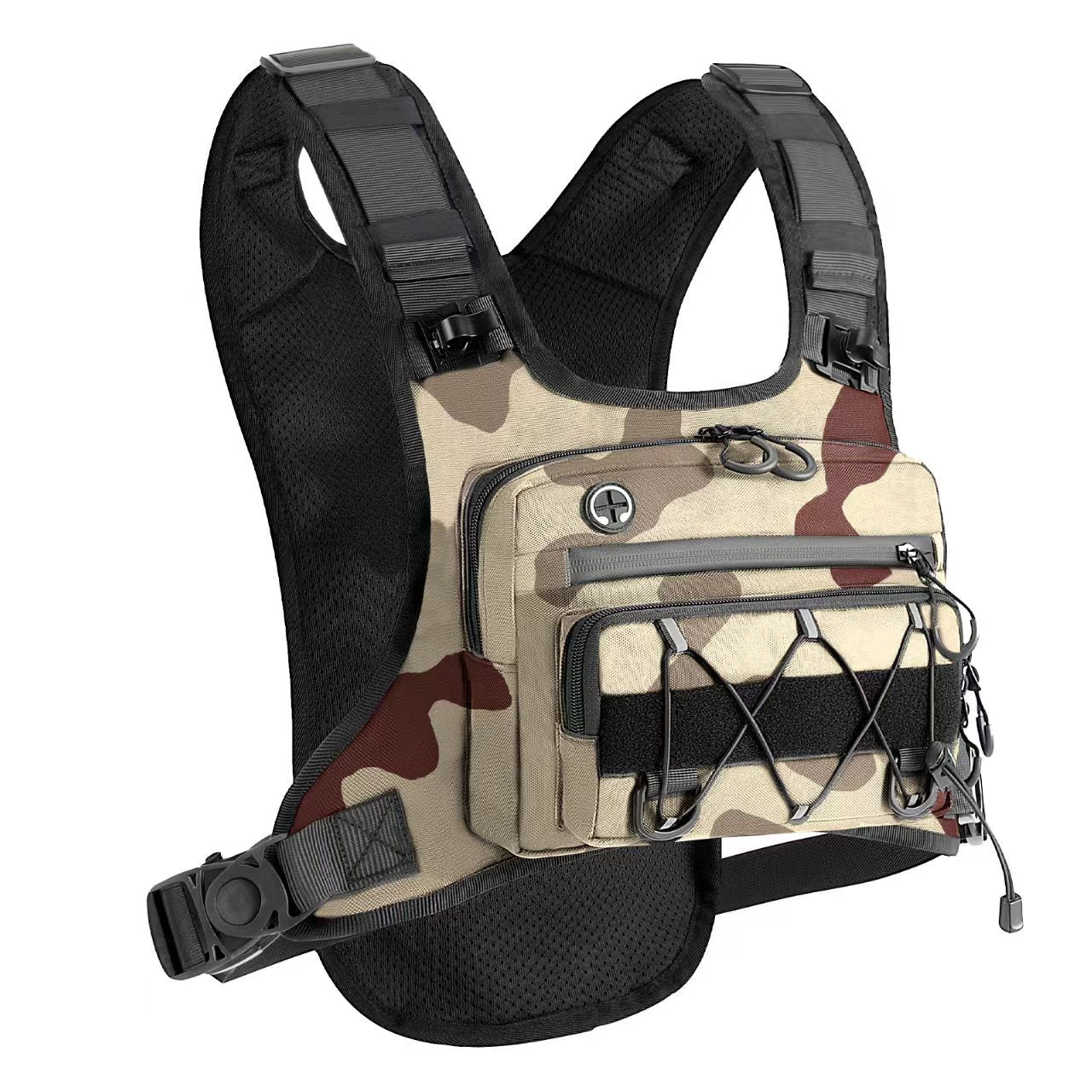 New tactical chest pack, multi-functional trail running bag, travel portable hiking bag, cycling backpack, Amazon bestseller.