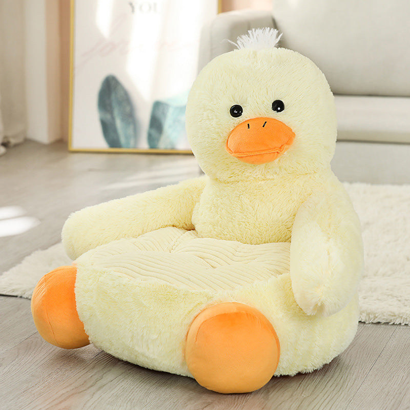 Children cartoon plush sofa creative cute panda tatami plush toy factory wholesale