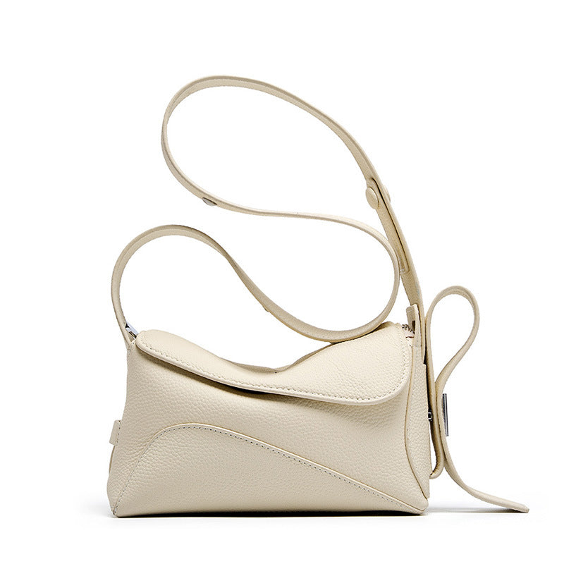 Genuine leather large capacity underarm bag women 2025 summer new versatile shoulder crossbody tote bag