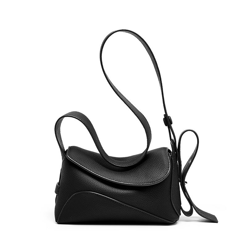 Genuine leather large capacity underarm bag women 2025 summer new versatile shoulder crossbody tote bag
