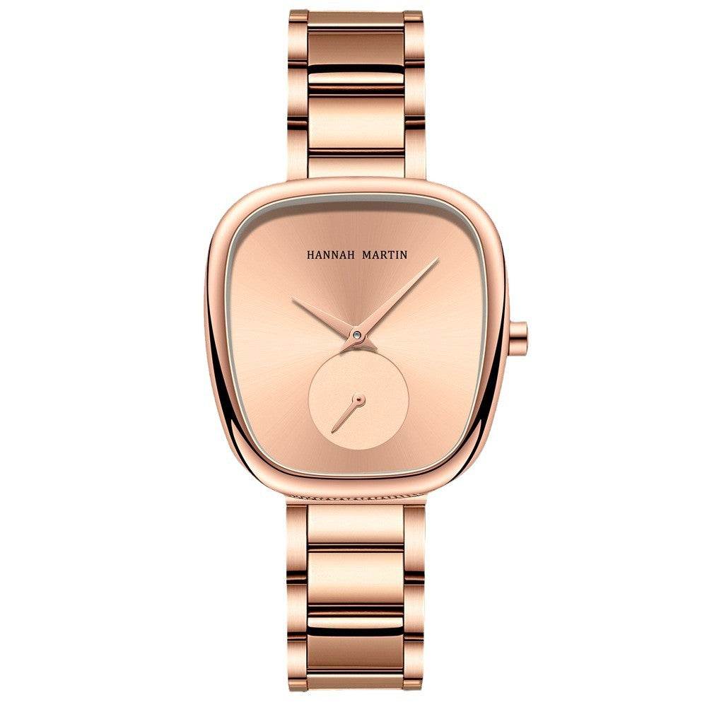 Women's Steel Barrel Dial Quartz Watch - Two-Hand
