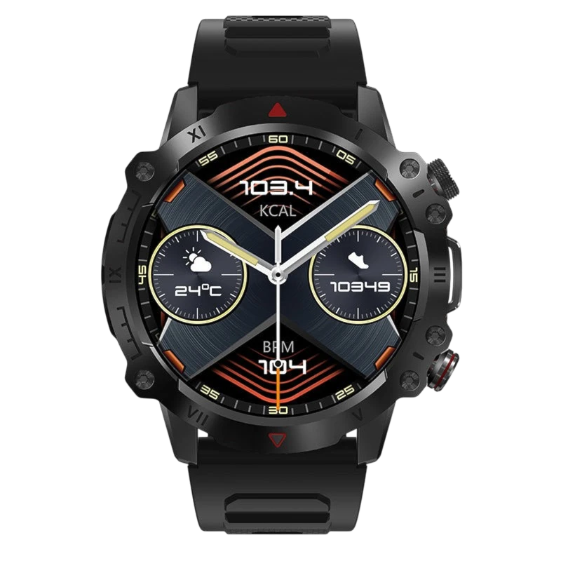 D12 Smart Watch – Bluetooth Call & Heart Rate | Aladinae