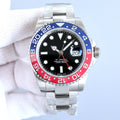 Cross-border GMT-Master II watch with steel band, Submariner, Yacht-Date watch, fully automatic mechanical waterproof watch