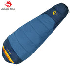 Outdoor camping sleeping bag mummy style mountaineering sleeping bag thick cotton camping travel mommy sleeping bag 1.3/1.7kg