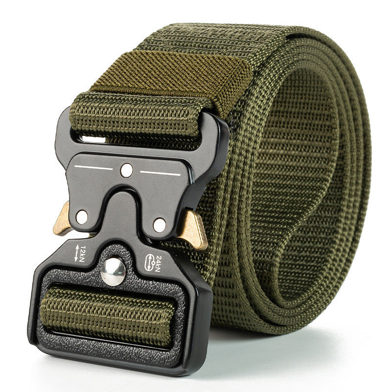 Men's Tactical Nylon Belt – Quick Release | Aladinae