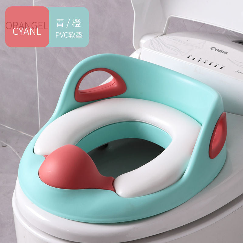 Children's toilet seat baby toilet seat children boys and girls enlarged toilet cushion infant toilet seat