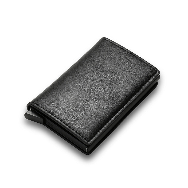 Men's Carbon Fiber Card Holder Wallet - RFID Blocking