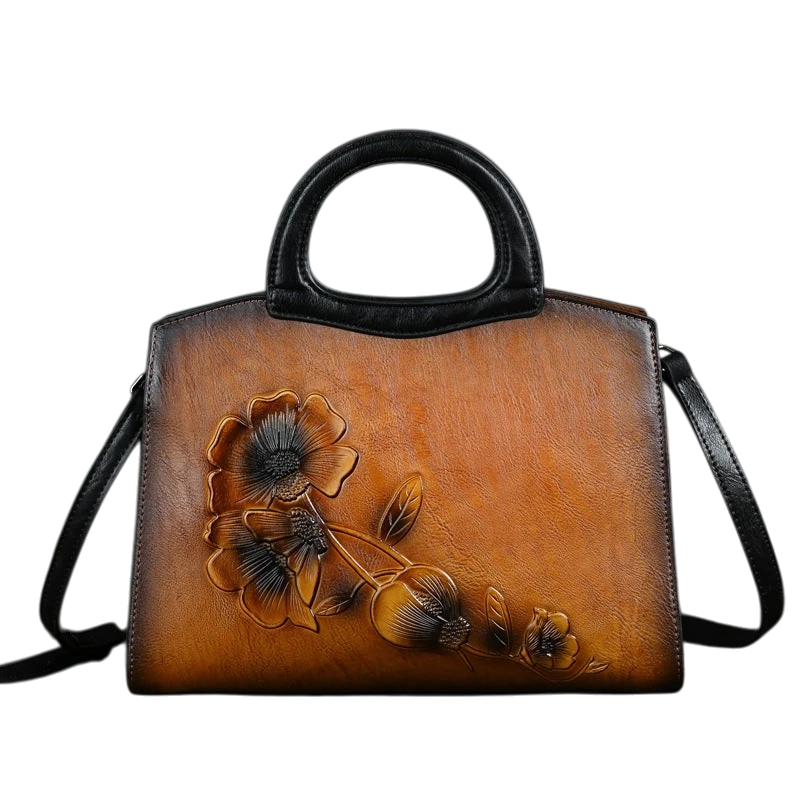 New retro women's bag Chinese style design for mom, practical one-shoulder handbag with large capacity, one piece for women